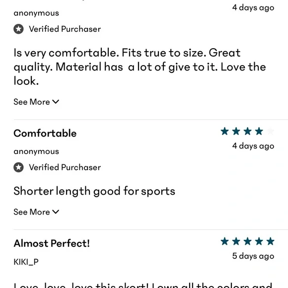 Athleta Brooklyn skort 16” new - Picture 5 of 6